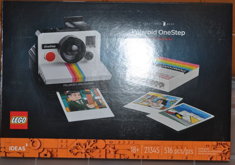 LEGO идеи: Polaroid OneStep Sx-70 камеры набор # 21345 один шаг 516 штук новый - Изображение 3 из 3