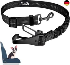 Eyein Hunde Sicherheitsgurt für Auto, Verstellbare Hundegurt fürs Auto mit E