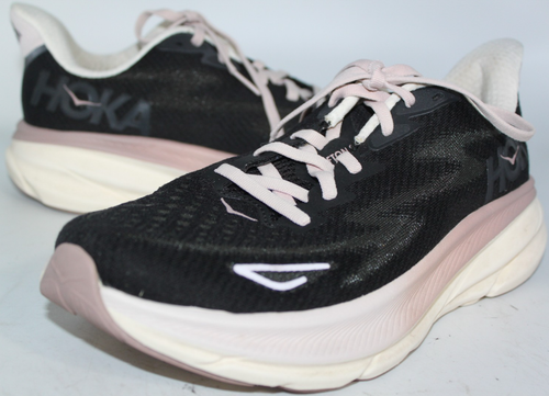 Hoka One One Clifton 9 Obsidian Quartzite Größe 9 B 1127896-ONQ Sneaker Schuhe