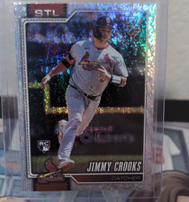 Topps 2024 Series 1 Jimmy Crooks Rookie Holofoil #73 Cardinals Baseball