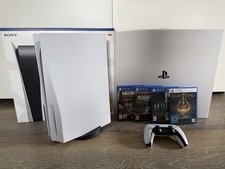 Sony PlayStation 5, 825 GB, Disc Edition, 4 Spiele …