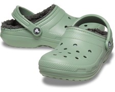 Crocs Classic Lined Clog Women's Clog - Green Color