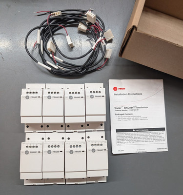 (8) Trane Tracer BACnet Terminator X13651524-01 E17H70839 HVAC Comm Link Kit NOS
