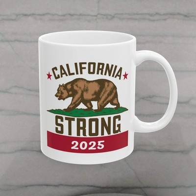 California Strong 2025 Mug, Profits Donated to Charity