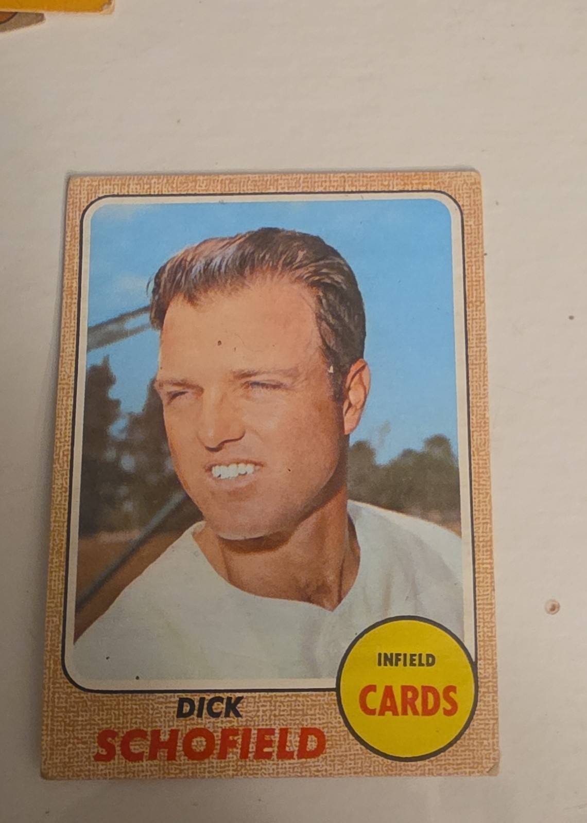 1968 Topps - High # Dick Schofield #588
