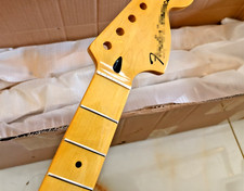 Yellow Big head Guitar Neck maple fingerboard 22 Fret 25.5 inlay gloss