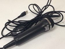 Guitar Hero USB Microphone Official Wired Mic PS3 Wii Xbox 360 PC Tested Working