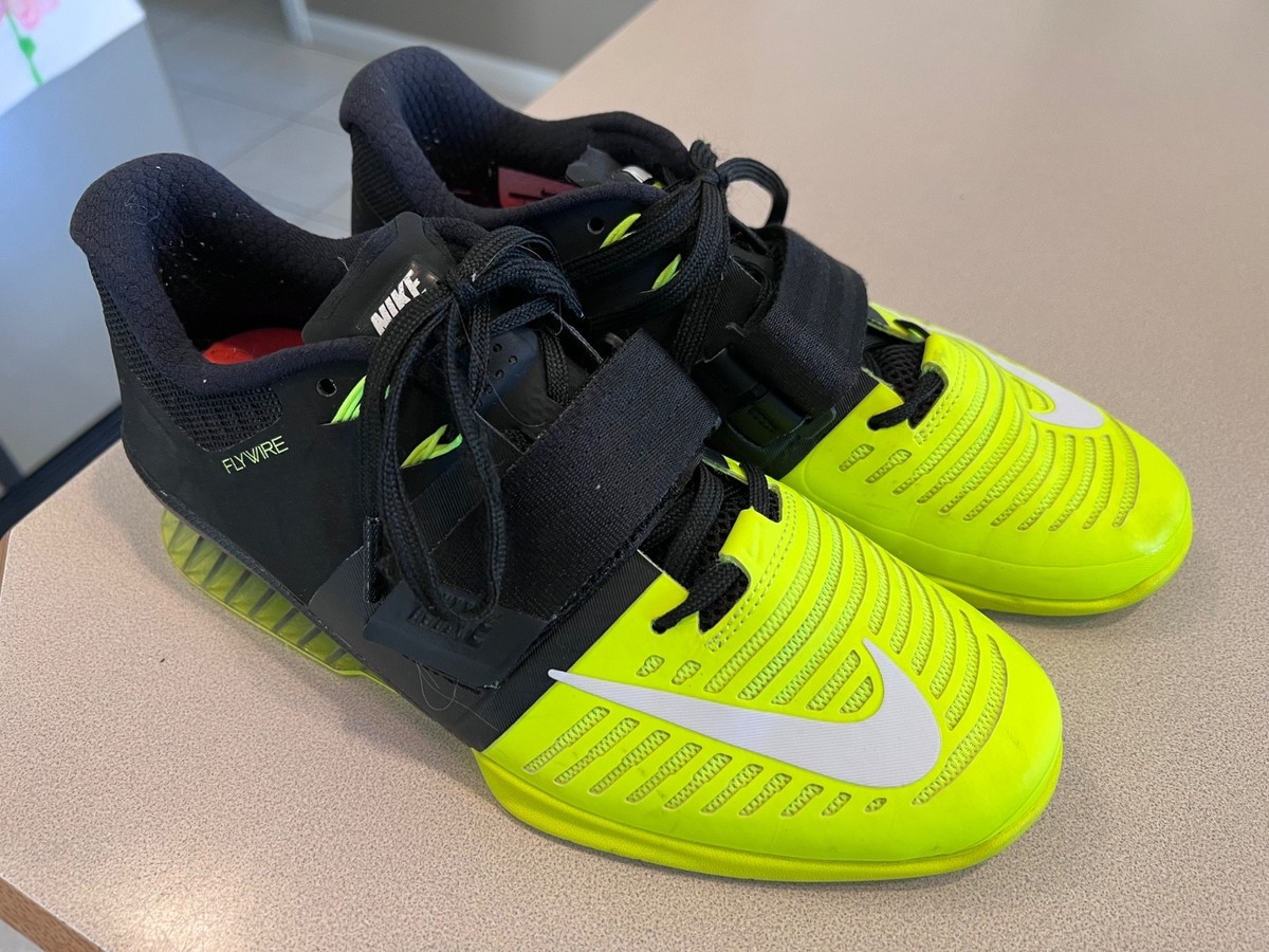 Size Nike Romaleos Triple Black for sale online