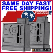 TWO BERGARA MAGAZN .22LR 10RD AICS FOR B-14R TRAINER SAME DAY FAST FREE SHIPPING