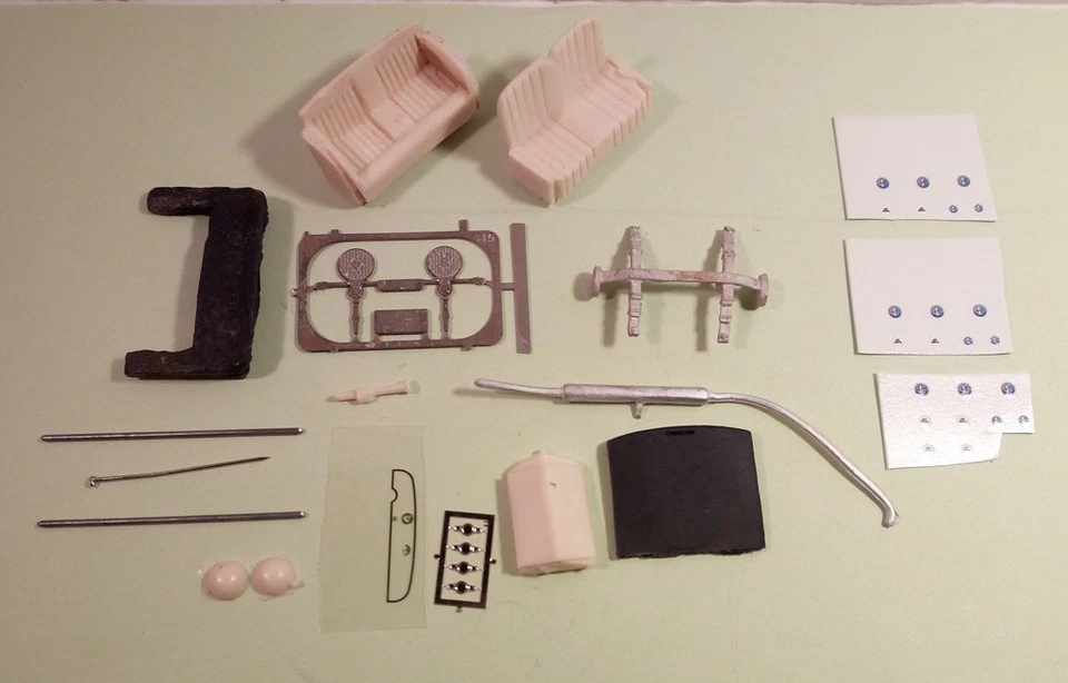 1-43 Alfa Romeo RL Principe SIAM Resin kit to built FB Model 123b - Immagine 2 di 4