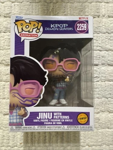 Funko Pop! Animation K-Pop Demon Hunters JINU with Patterns #2259 Chase Varient