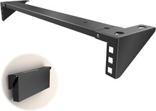 1U Vertical Wall Mount Rack Steel Foldable 19 Inch