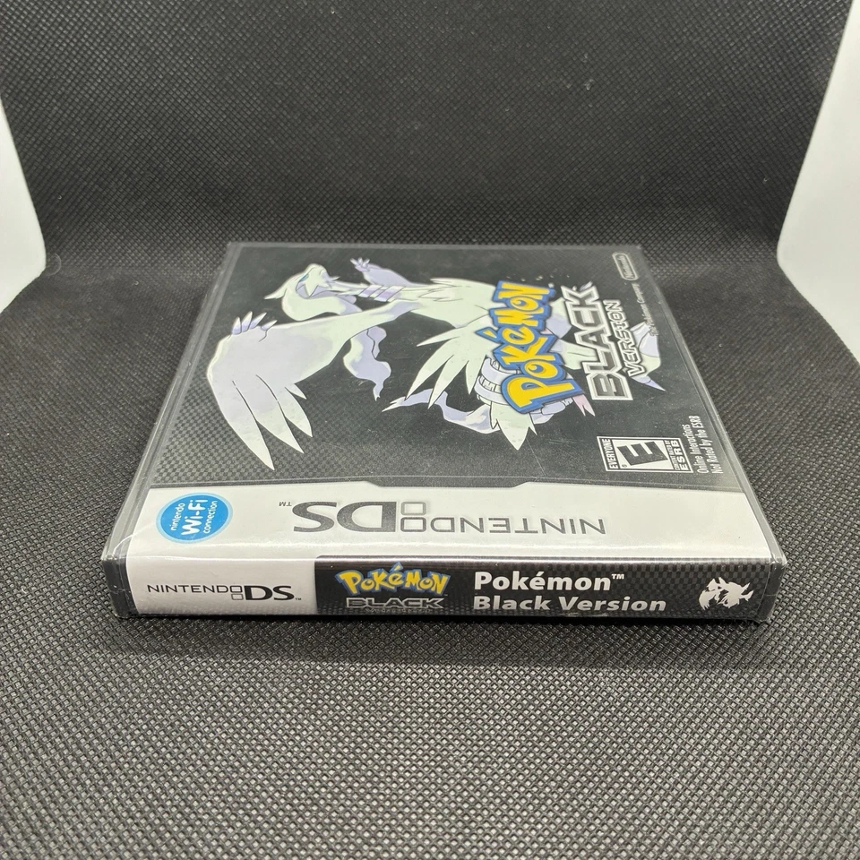 (Factory Sealed) Pokemon Black (Nintendo DS, 2010) - US Version - Good Condition - Image 2 of 4