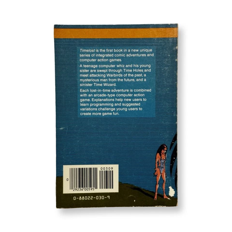 Timelost Timex Sinclair 1000 Computer Adventure Book 1983 Que Retro Sci-Fi - Image 2 of 4