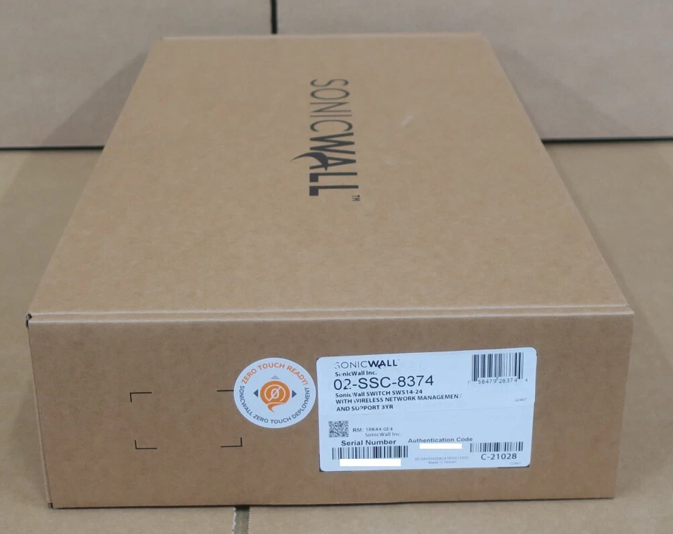 NEW SonicWall SWS14-24 24x 1GbE 4x SFP+ Switch + Wireless Ntwrk Mgnt 3Yr Support - Image 4 of 4