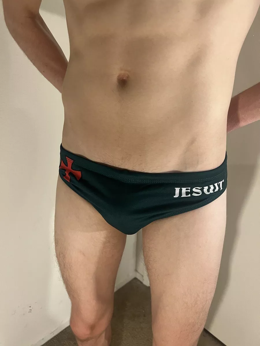 Jesuit Catholic High School Team Speedo Water Polo Suit brief Trunks 32