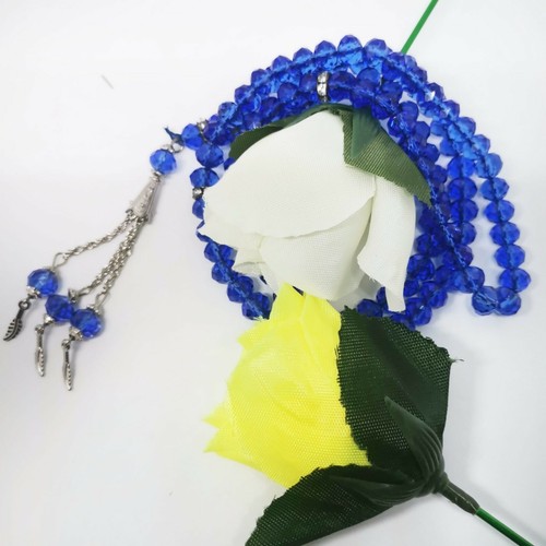 99 Crystal Prayer Beads Tasbih, Misbaha, Islamic Gift Ramadan Gift Eid Gift - Picture 4 of 36