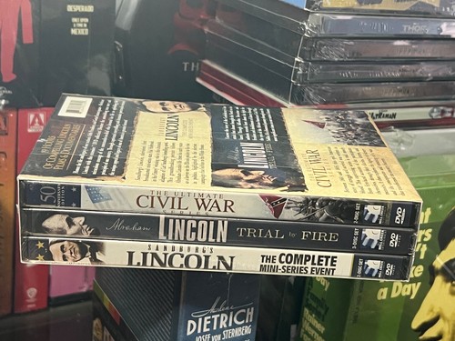 Lincoln Profiles Of The Great Emancipator (DVD) Ultimate Civil War, Lincoln NEW! - Picture 3 of 5