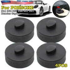 4X Rubber Jacking Point Jack Pad Adaptors For Porsche Cayman Boxster 911 996 997