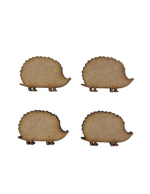 20x Igel 3cm Holz Basteln Verzierungen Laser geschnitten Form MDF