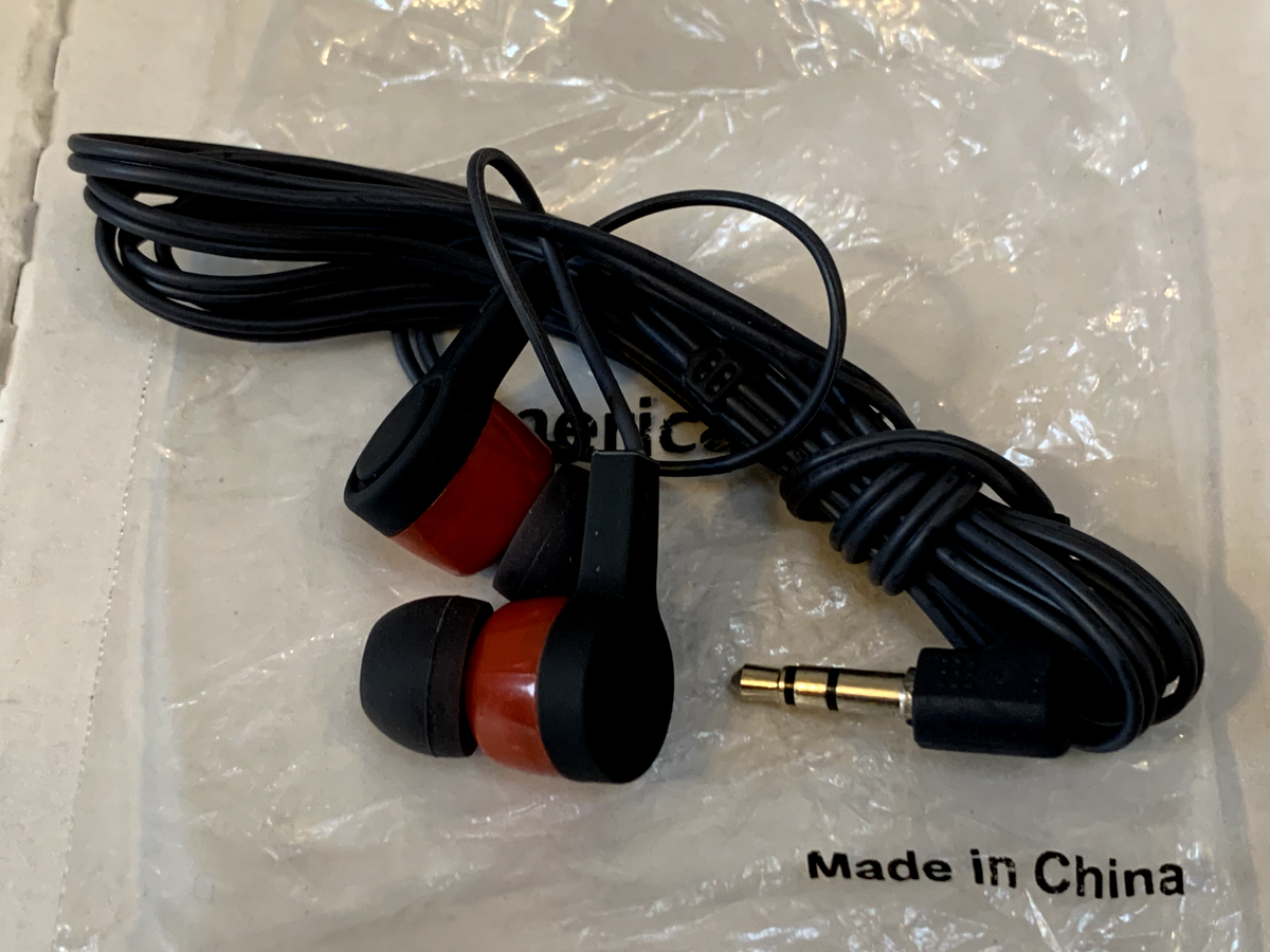 AMERICAN AIRLINES ECONOMY CLASS HEADPHONES UNUSED UK