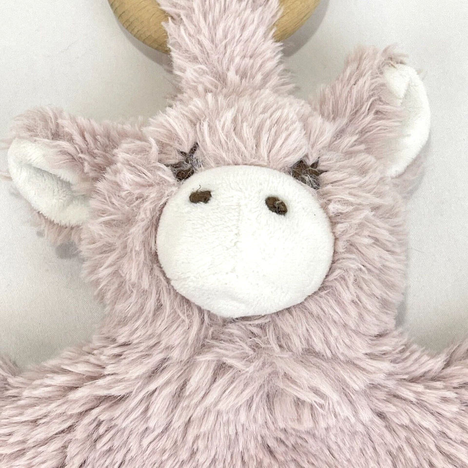 Little Giraffe Love Cuddle Boo Polvoriento Rosa Vaca Mordedor Etiqueta A lo largo Lovey Juguete 107049 Foto 2 de 4