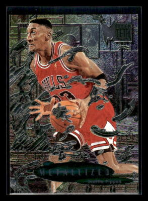1996-97 Metal #229 Scottie Pippen Metalized Chicago Bulls | eBay