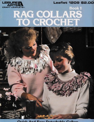 Rag Collars to Crochet Book 1 | Leisure Arts 1209