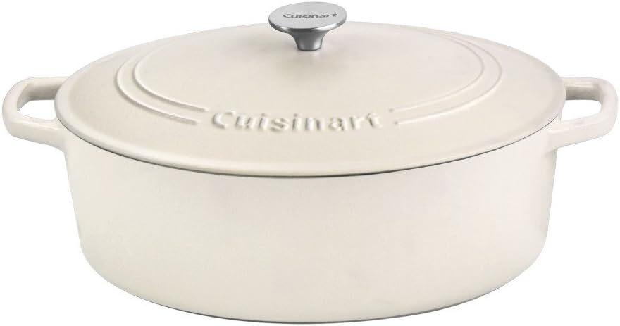 Форма для запекания Cuisinart овальная, 7 карат, CI770-33SWM - Матово-белоснежная