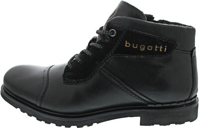 Bugatti Vittore Herren Schnürstiefel schwarz