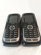 Lot of 2: Kyocera DuraPlus E4233 Black Sprint Cellular Phone - Handsets Only.