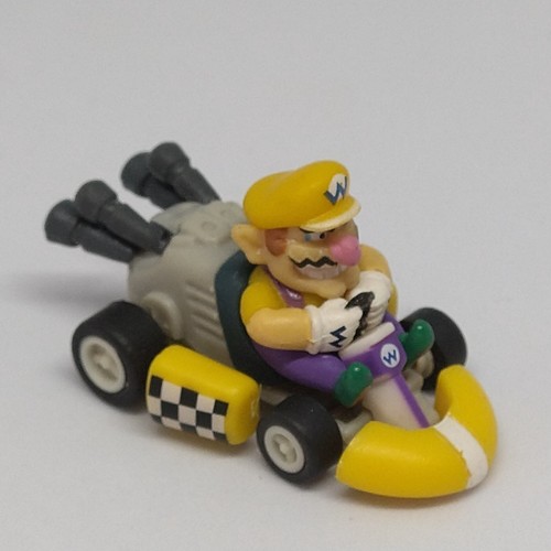 Wario Mario Kart Wii Pull Back Car Suntory Coffee Boss 2008 Nintendo Japanese - Picture 3 of 12