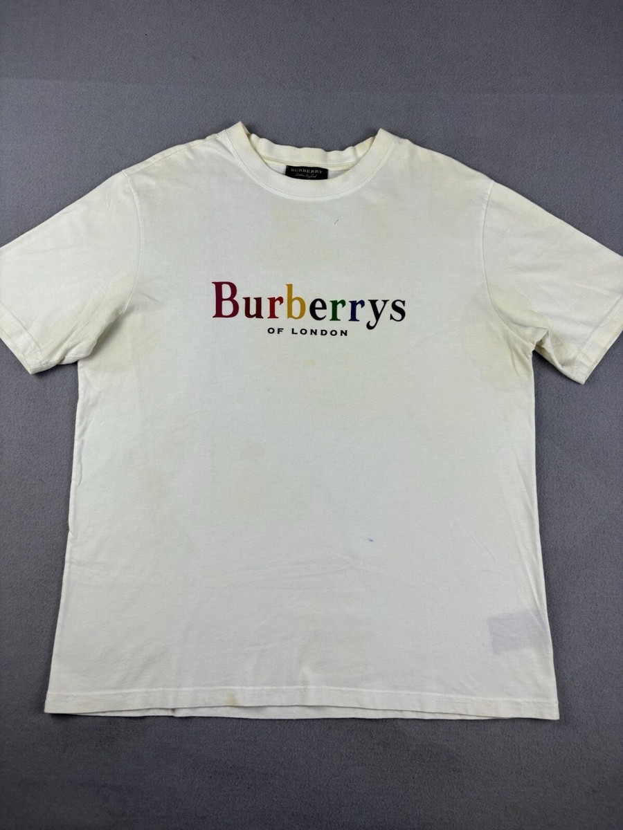 H777 BURBERRY London チェックシャツ イタリア製 レインボー H777 BURBERRY London チェックシャツ イタリア製 レインボー