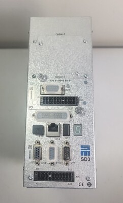 SIEB & MEYER AG TYPE 03631490IC01A0B1 SERVO AMPLIFIER SD3 DRIVE SYSTEM 