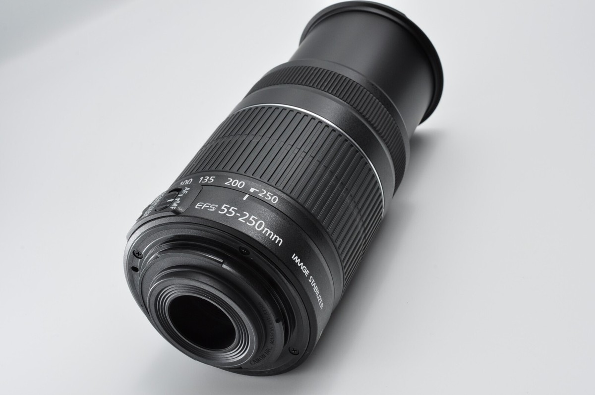 N.Mint] Canon EF-S 55-250mm F4-5.6 IS II Telephoto Zoom Lens From