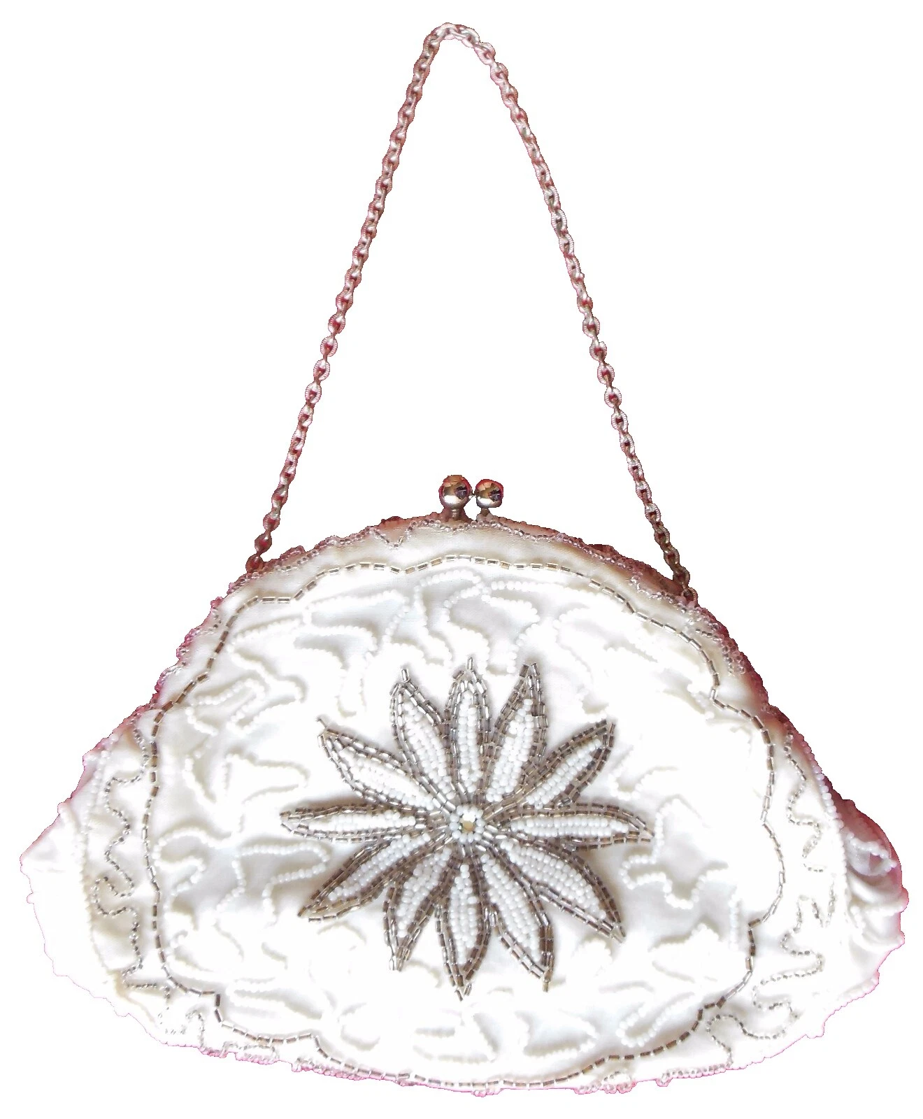 Accesorios vintage plata blanco