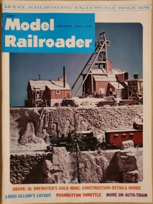 Model Railroader Magazine - Lot of 4, 1975 and 1998