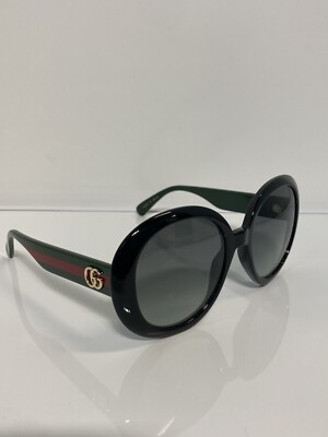 Gucci GG0712S-001 Women’s Sunglasses – New in Box NIB Gucci GG0712S 001 Black Bold Round Woman main image 2