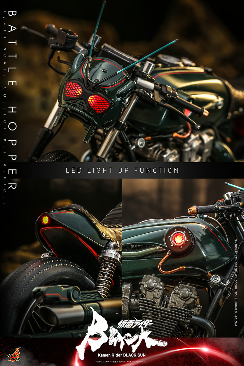 1/6 Scale Kamen Rider Black Sun Battle Hopper Vehicle Hot Toys