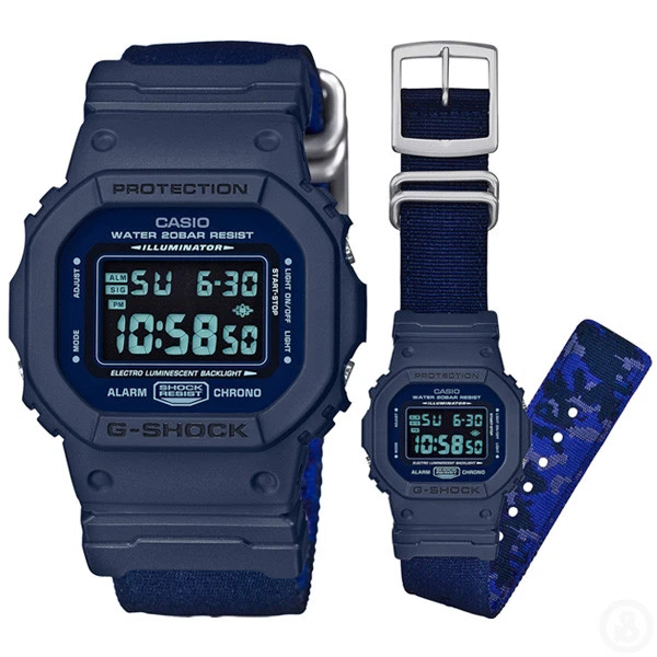 CASIO G SHOCK Reversible Cloth Band Limited Edition Watch GShock