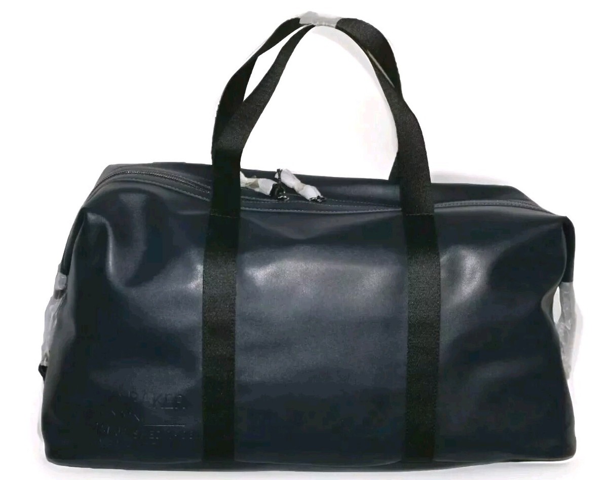 $265 Ted Baker London Men's Hold All Faux-Leather Weekend Duffel
