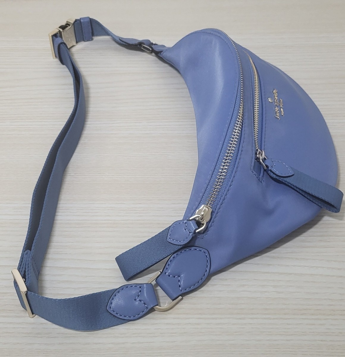 Kate Spade Chelsea Nylon Crossbody Belt Bag Deep Cornflower