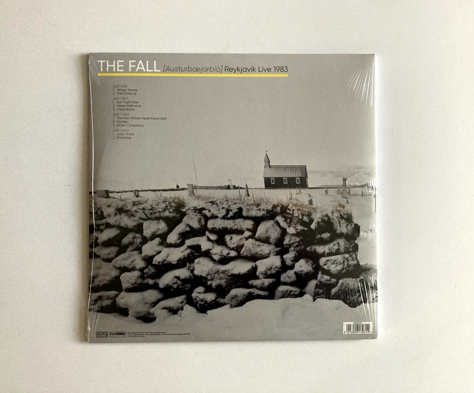 The Fall Reykjavik Live 1983 Vinyl 2 x LP Iceland Cherry Red [2020] New Sealed - Image 2 of 2
