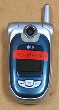 LG VX8100 - Blue and Silver  Verizon  Rare Cellular Flip Phone