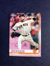 2019 TOPPS MINI On Demand TRAVIS BERGEN Pink #US40 /25