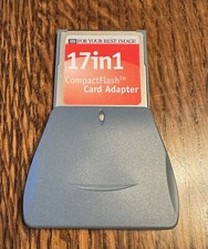 Jobo 17-in-1 Compact Flash CF Card Adapter Used, Good Condition 
