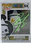 Funko Pop! One Piece Bonekichi #924 Signed Ian Sinclair JSA Cert With Protector