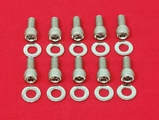 SBC CHEVY TIMING COVER BOLTS KIT STAINLESS STEEL 265 283 305 327 350 400 ALLEN