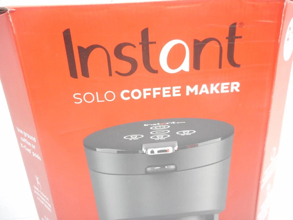 Instant Solo 二合一单份咖啡机适用于 K-Cup Pods 和咖啡 - 全新 — 第 2/4 张图片