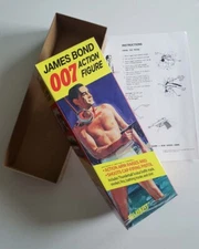Gilbert James Bond 007 Sean Connery Empty Box 12 inch Action Figure 1965 type
